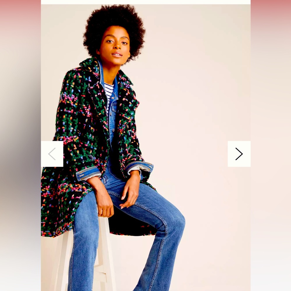 ANTHROPOLOGIE PEPALOVES Piccadilly Coat